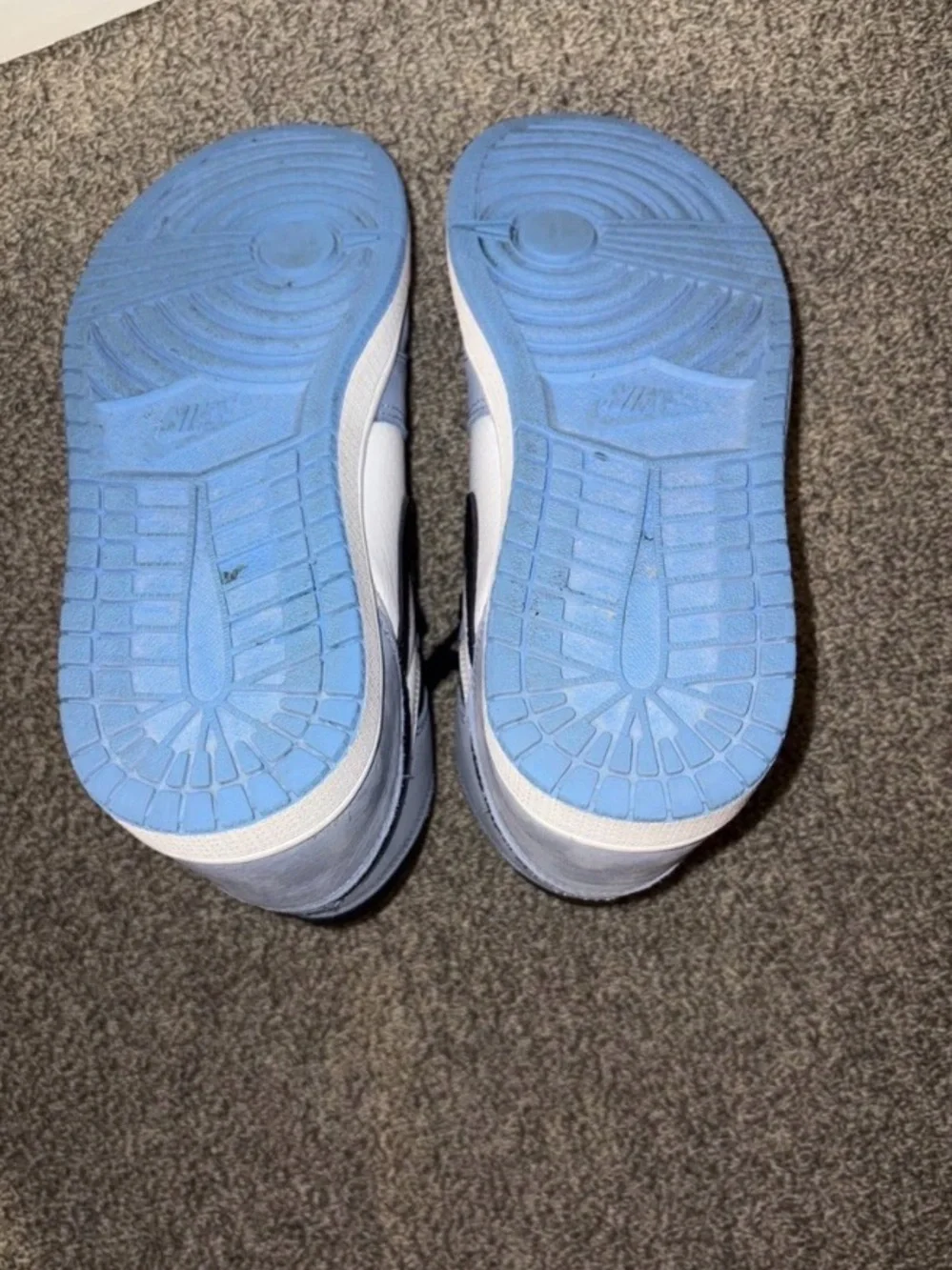 Air jordan 1 high university blue retro worn once 8 men’s and all stars in tact
